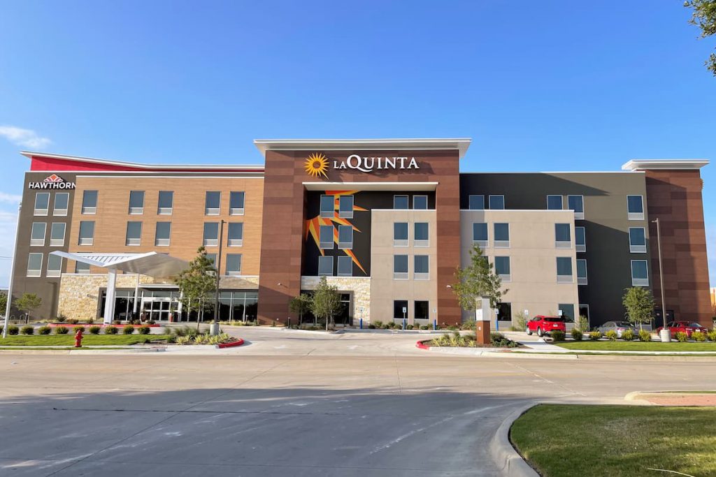 La Quinta Inn & Suites and Hawthorn Suites by Wyndam, opened in June in Pflugerville, Texas. Source: Wyndham Hotels & Resorts.
