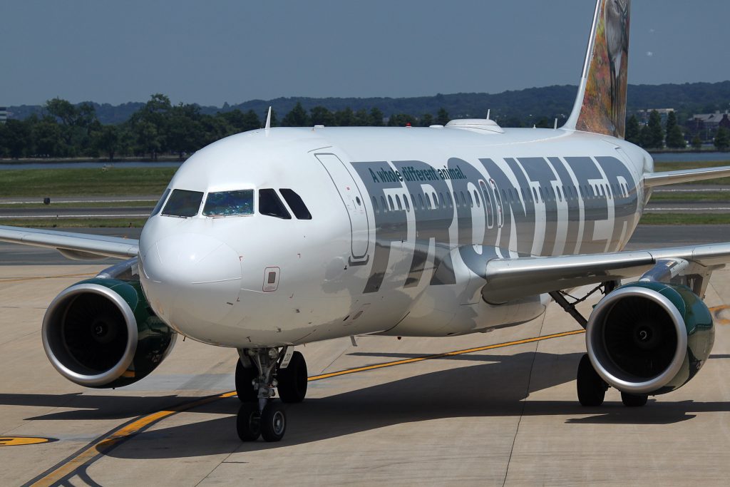 Frontier aims to increase the number of seats it's offering. 