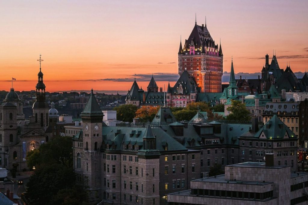 Exterior of Fairmont Le Château Frontenac