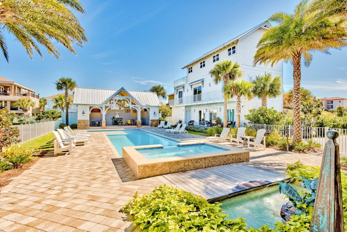 A Vacasa vacation rental in Miramar Beach, Florida. Vacasa named a new CEO, Rob Greyber. 