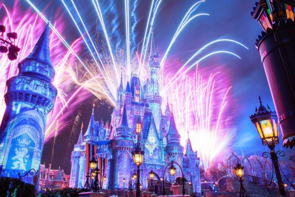 Happily Ever After Fireworks At Magic Kingdom Disney World Florida