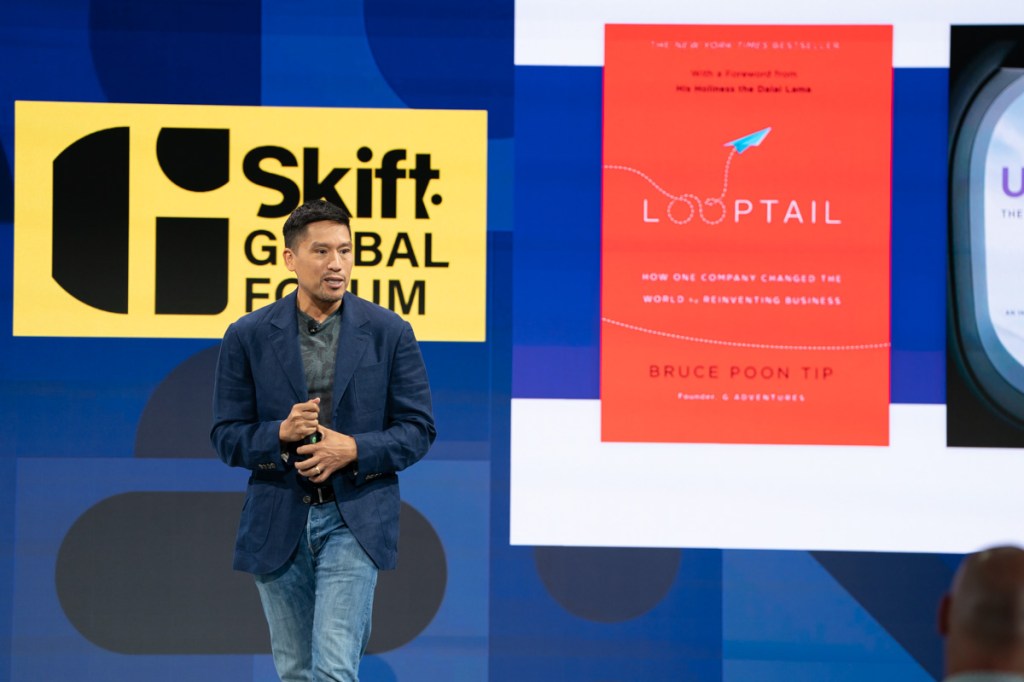 Bruce Poon Tip at Skift Global Forum