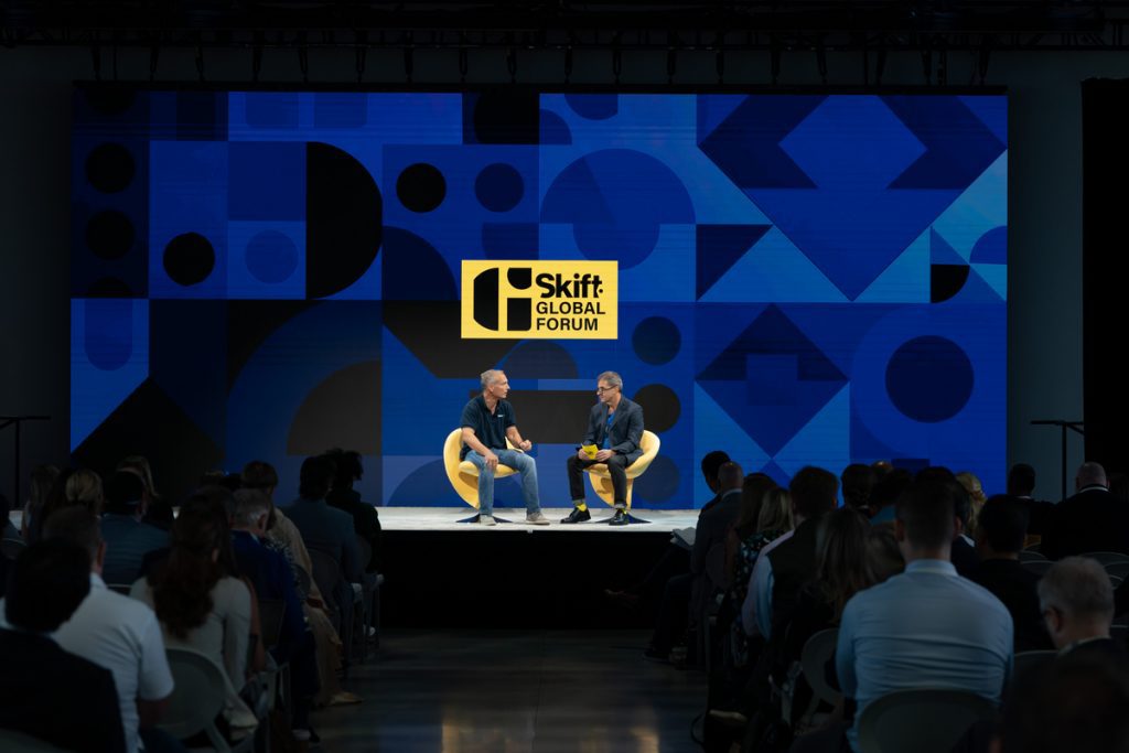 Booking Holdings CEO Glenn Fogel at Skift Global Forum 2022