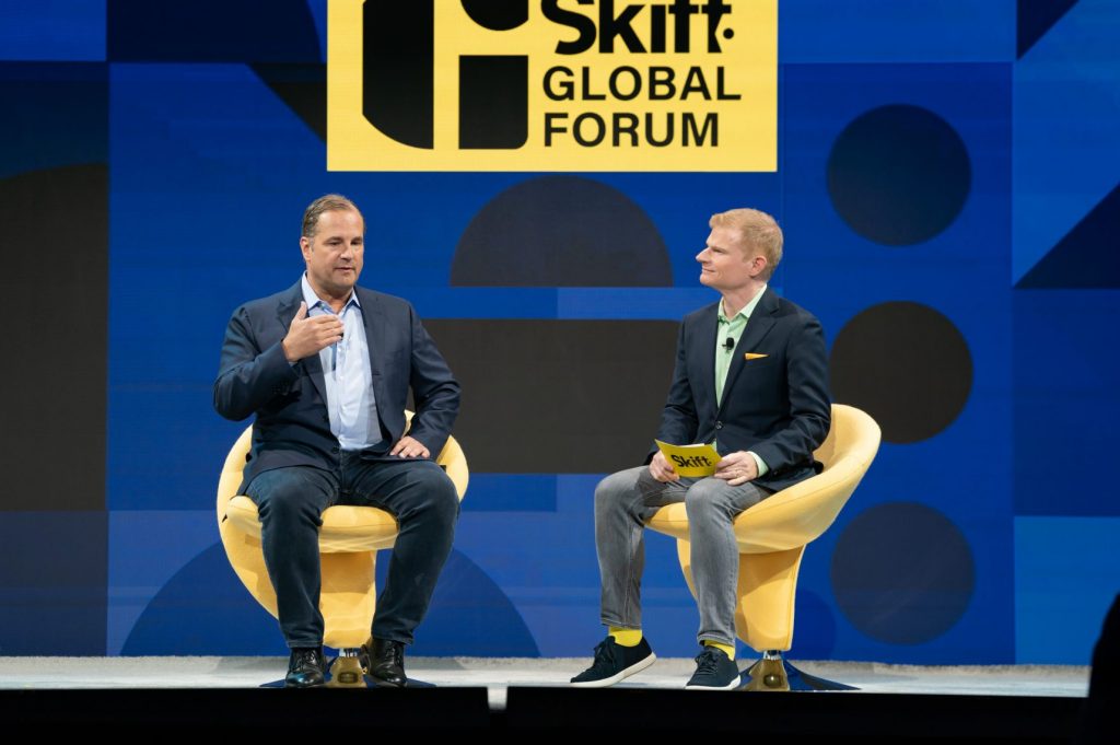 Marriott International CEO Anthony Capuano at Skift Global Forum 