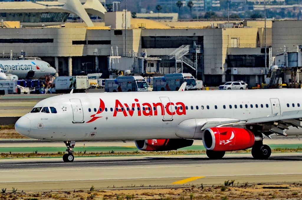 An Avianca plane