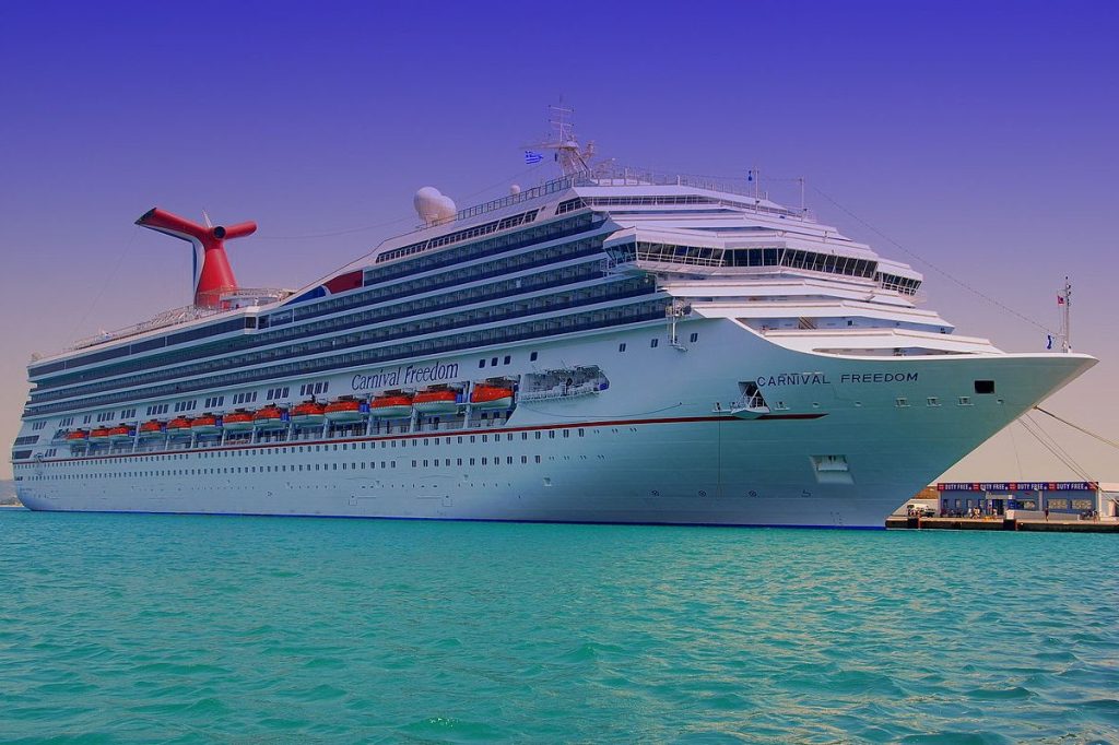 A Carnival ship