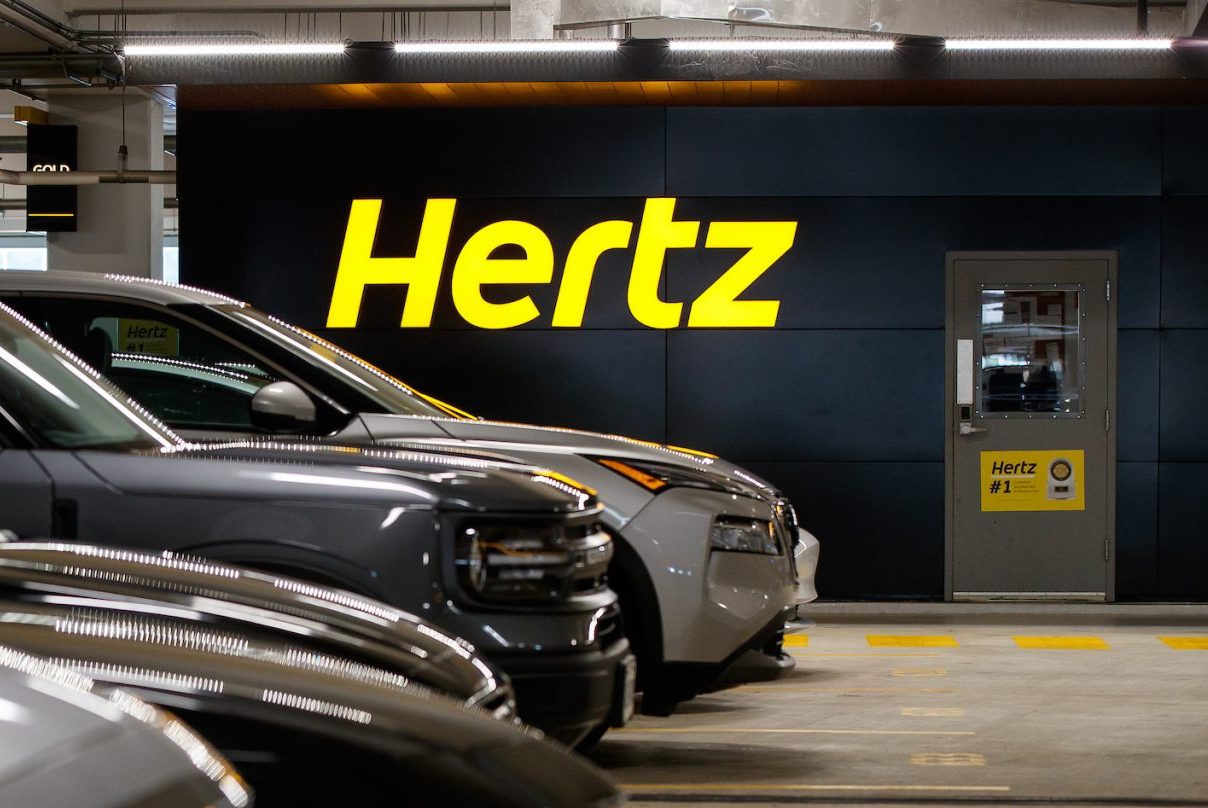 Hertz boss Stephen Scherr thinks blended travel trips are a positive for the car rental giant. Source: Casey Brooke Lawson/Hertz