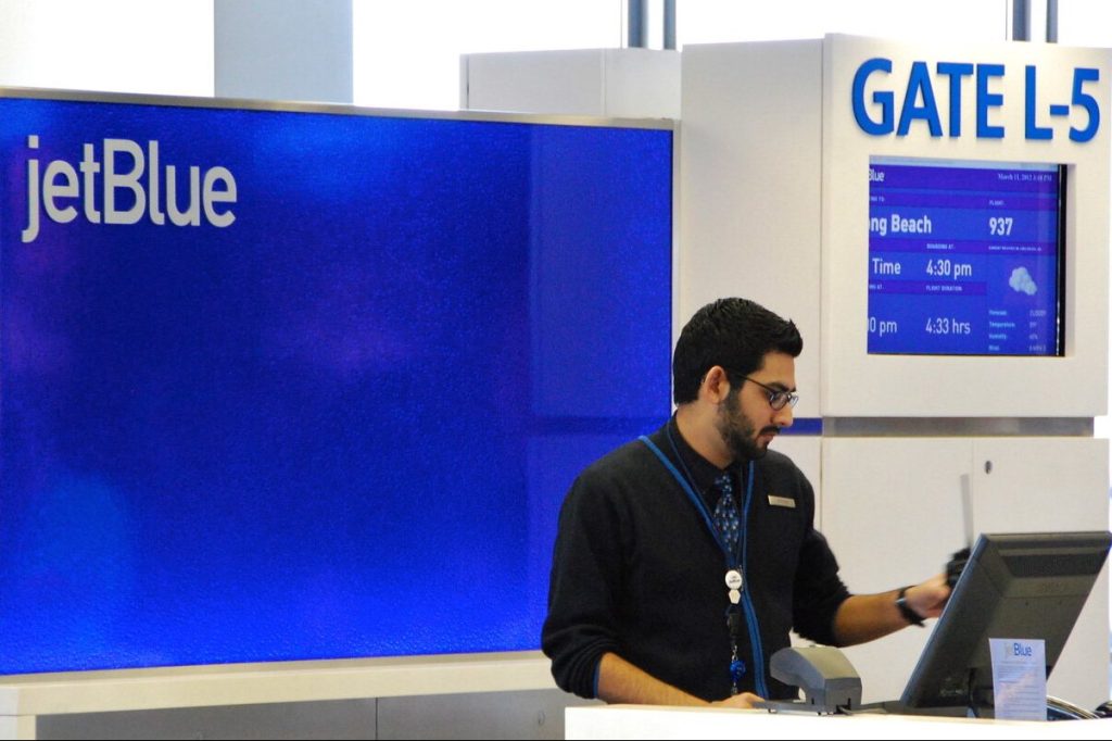 JetBlue agent
