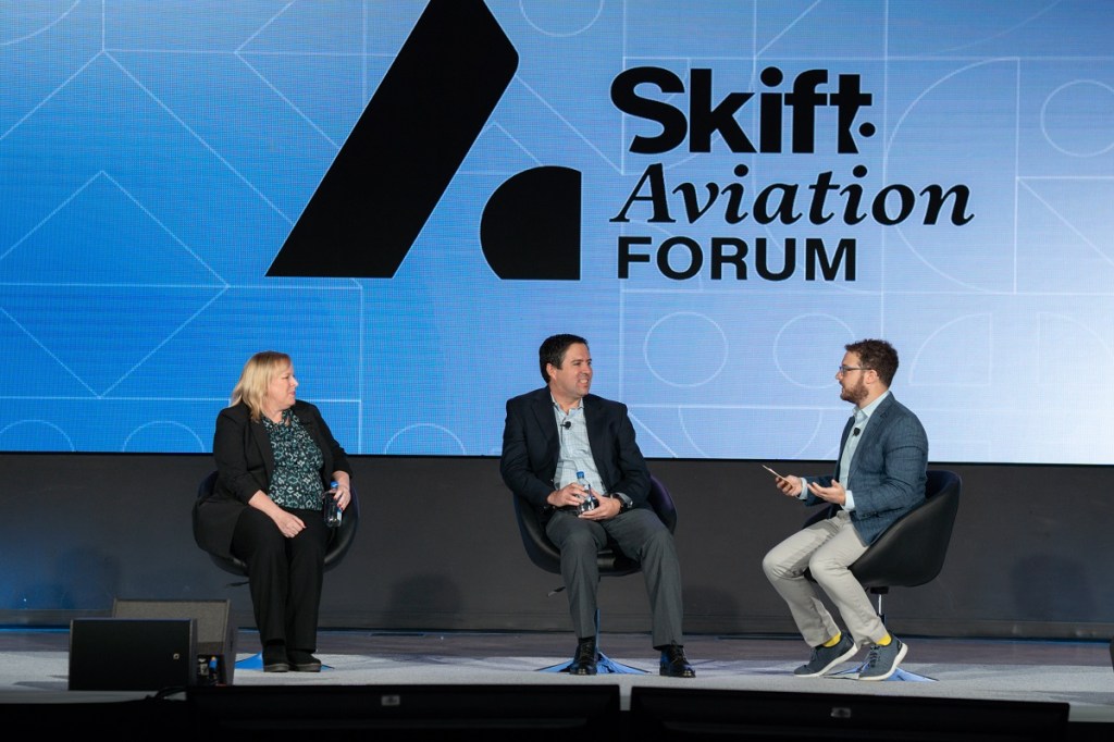 Expedia and JetBlue at Skift Aviation Forum 2022.