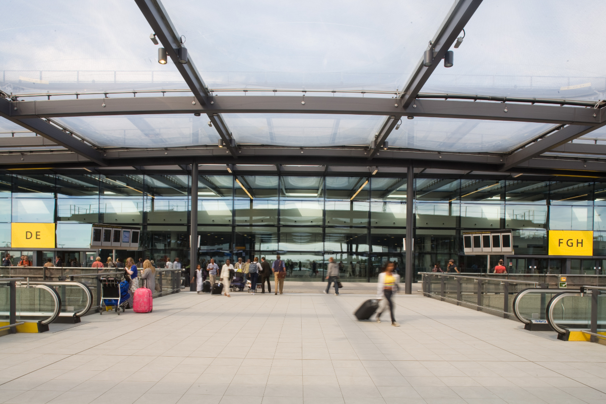 The north terminal at Gatwick Airport in the UK. Source: Gatwick.