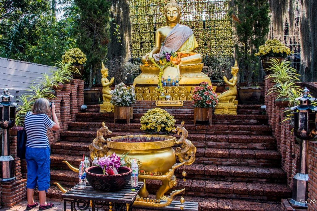 A tourist in Thailand