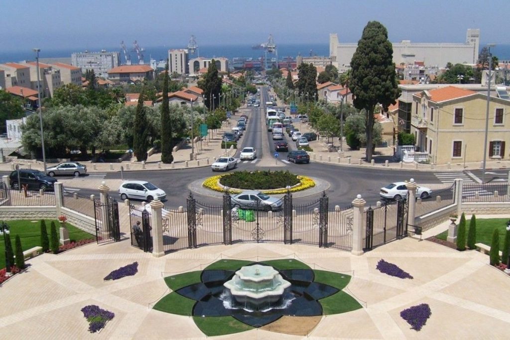 The Hanging Gardens of Haifa are one of the most popular tourist destinations in Israel.