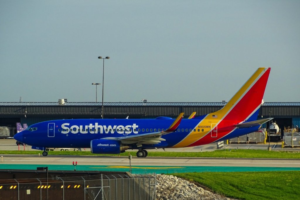 Southwest plane