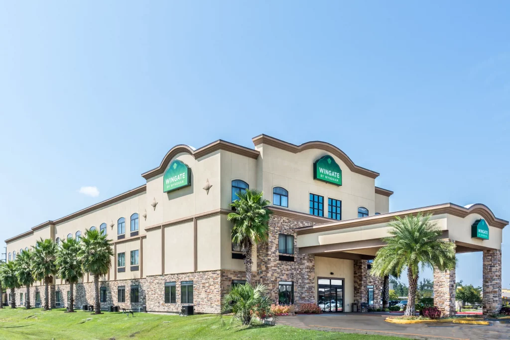 Exterior of Wingate by Wyndham Lake Charles Casino Area. Source: Wyndham.