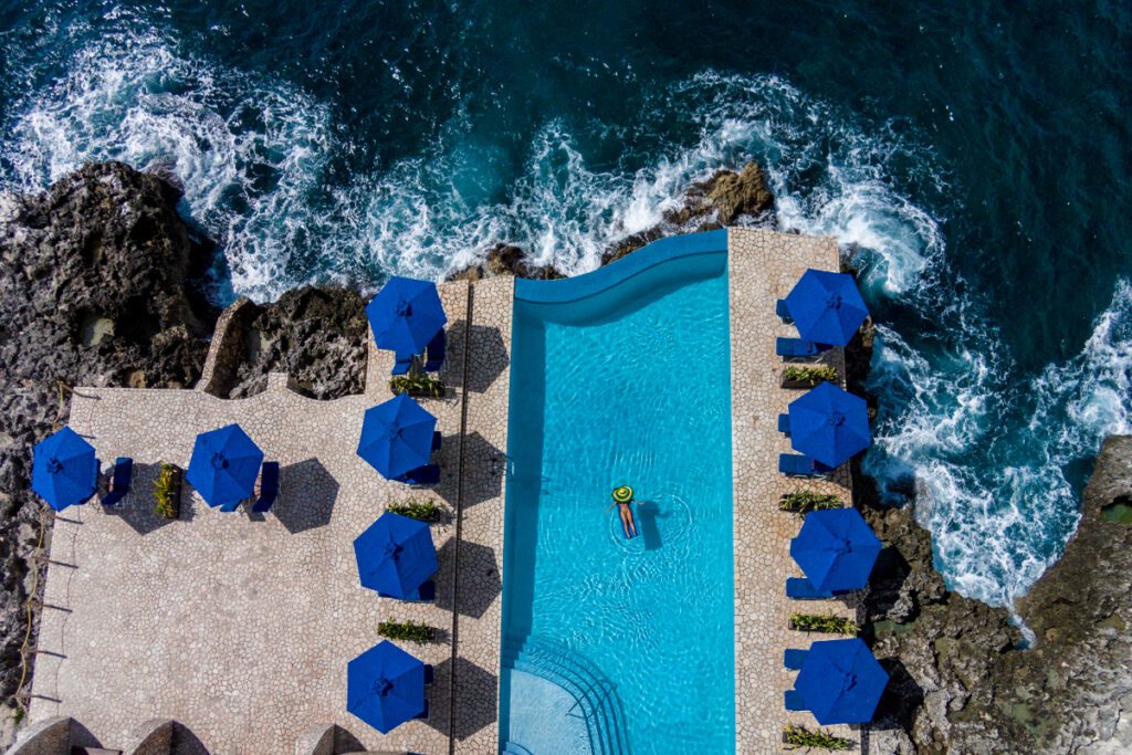 A place to reconnect with what matters, not just a place photograph. Rockhouse Hotel in Negril, Jamaica. Source: Rockhouse Hotel.