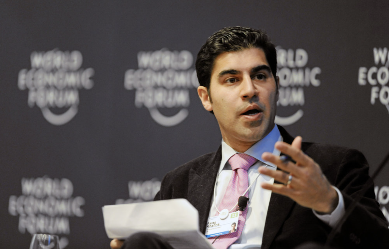 Parag Khanna at the World Economic Forum. Source: