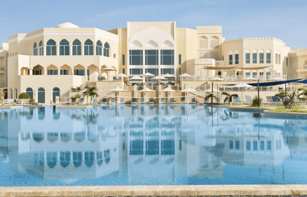 Pool area at Wyndham Garden Salalah Mirbat, Oman. Source: Wyndham.