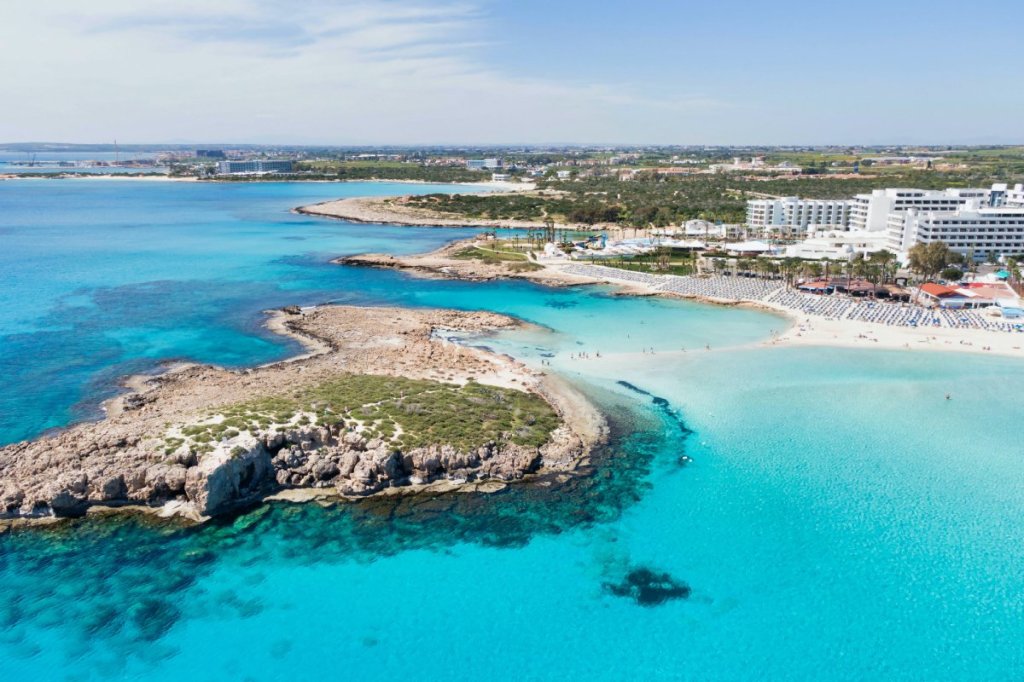 Nissi beach in Ayia Napa, Cyprus