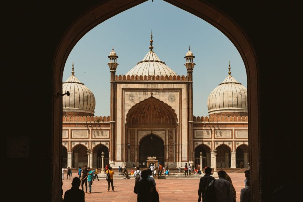 The Jama Masjid in New Delhi.