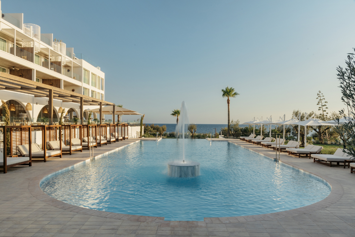 Located in Spain’s Balearic Islands in Menorca, Villa Le Blanc by Gran Meliá opened in July 2022. Source: Meliá Hotels International.