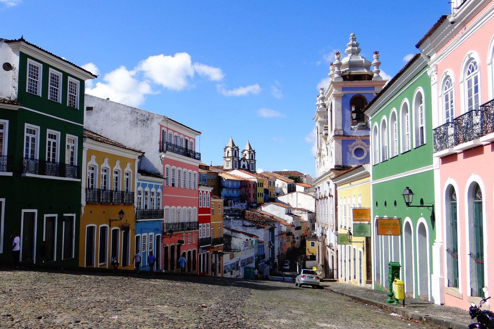 Salvador is the capital of Brazil’s northeastern state of Bahia.