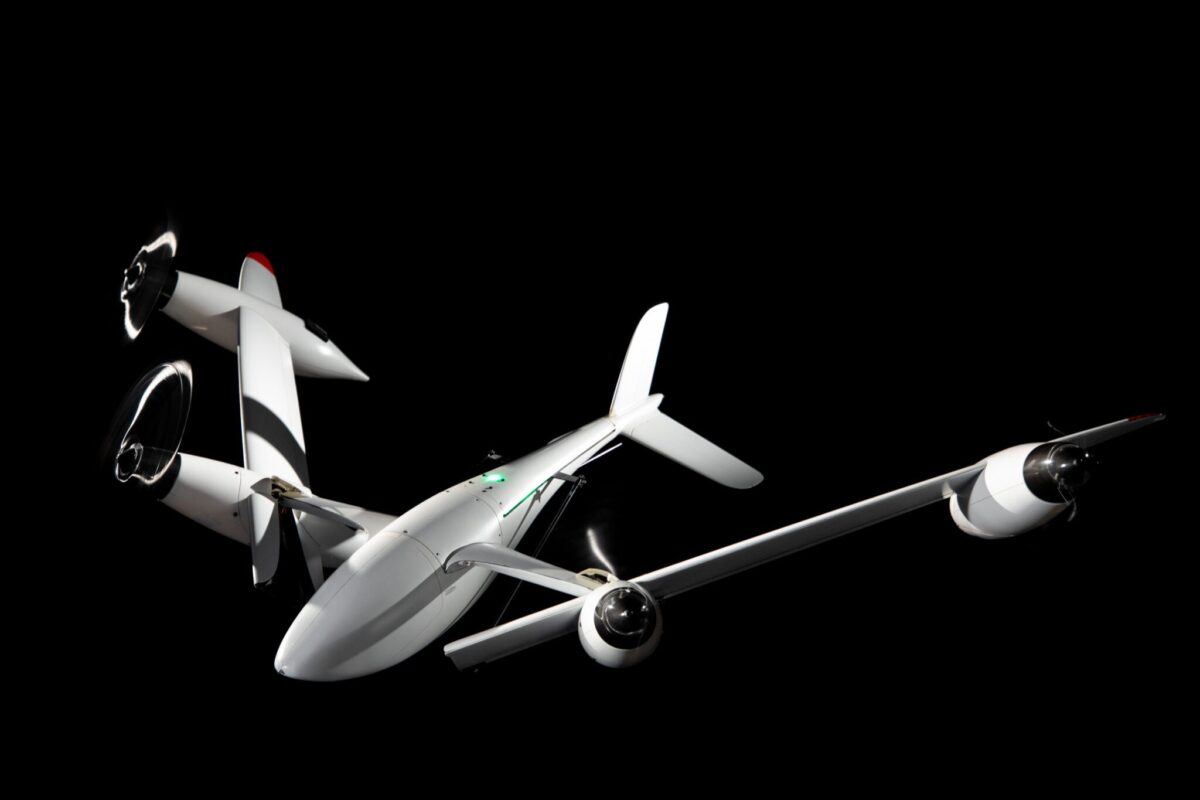 The PteroDynamics novel aircraft (pictured) has wings that fold and unfold during flight.