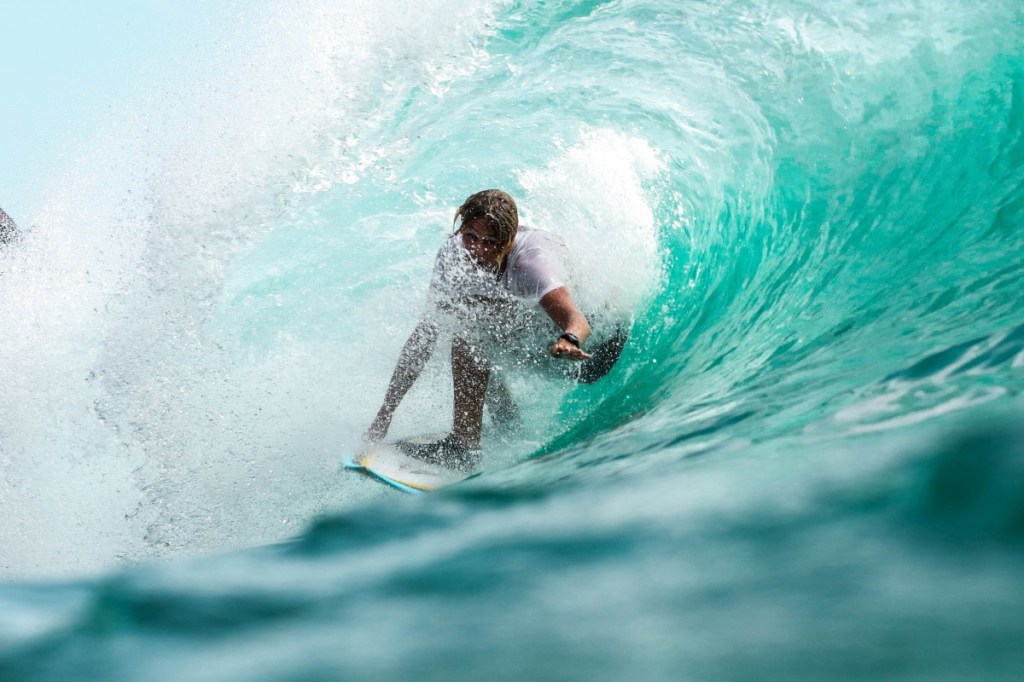 Surfing in Bali