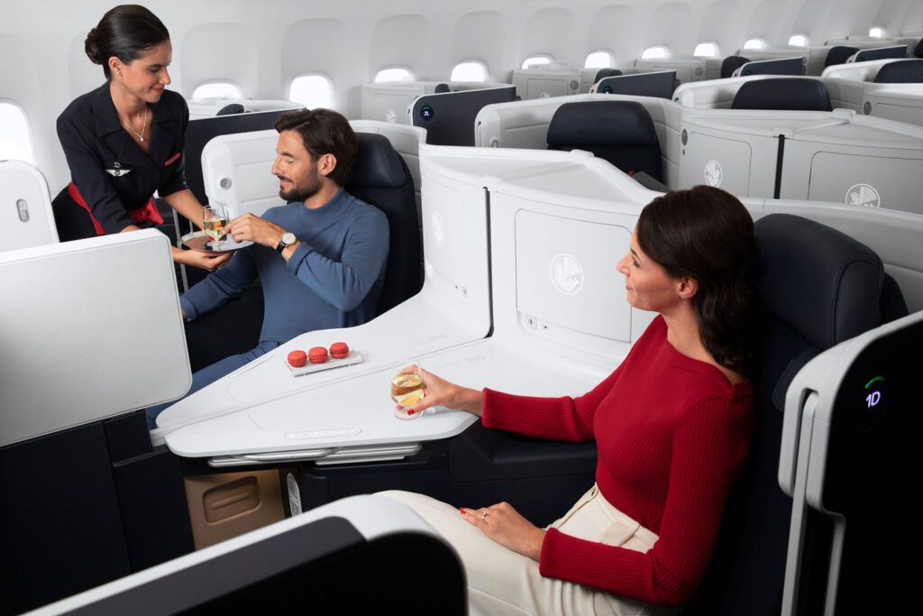 New business class on Air France