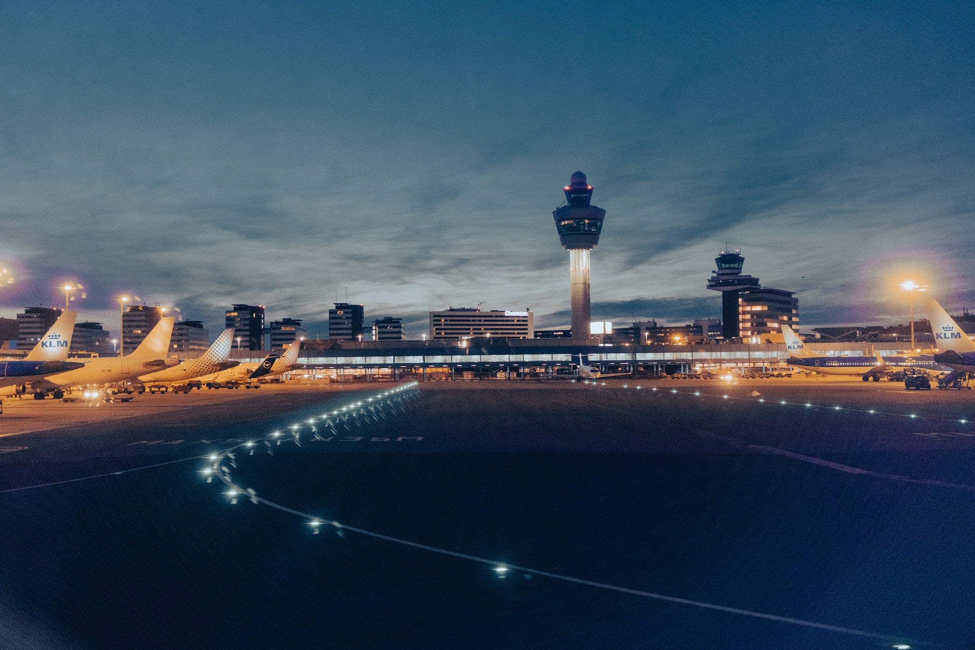 Amsterdam's Schiphol Airport is capping passengers and flights.