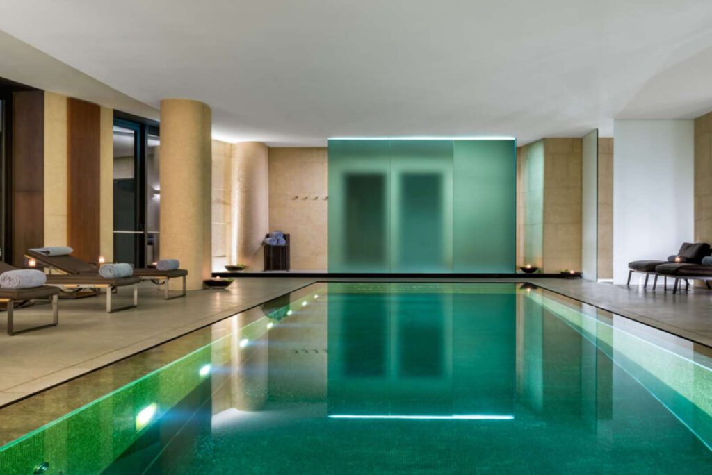 A spa at Bulgari Hotel Milano. Source: Bulgari Hotels & Resorts.