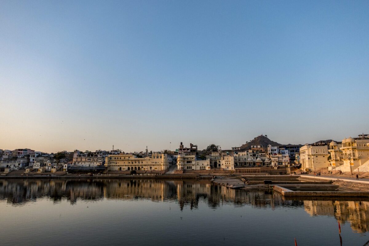 EbixCash receives over 80 percent of its revenue from the payments services business. Pictured is Pushkar Lake, a sacred lake in Rajasthan, India.