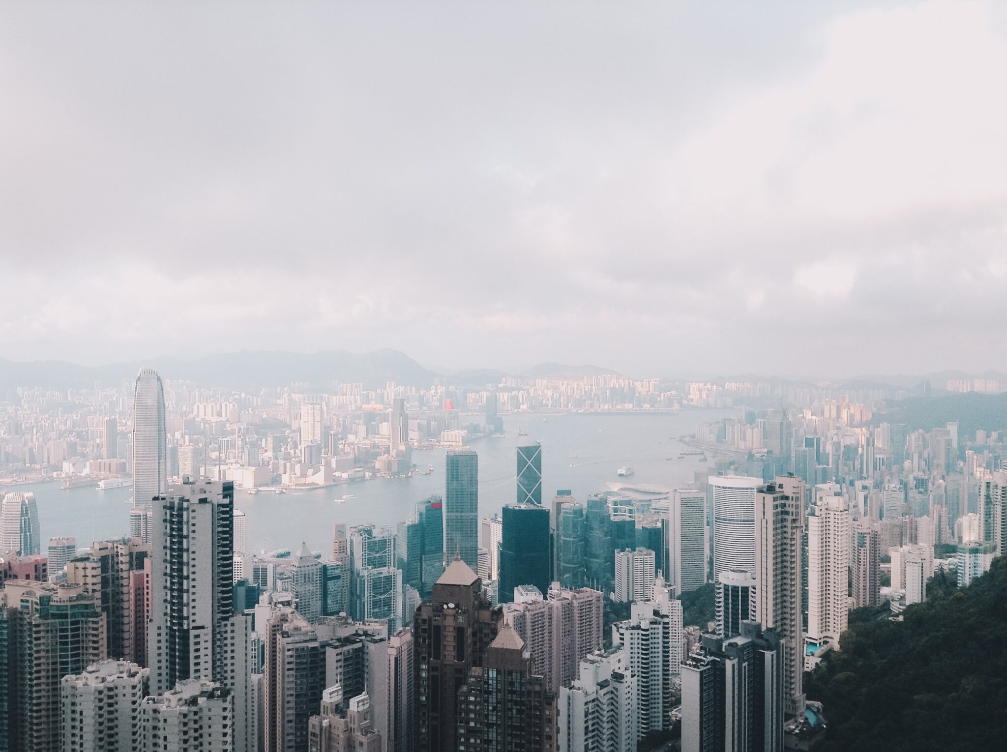 An aerial view of Hong Kong Source: Unsplash