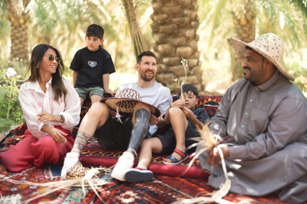 Messi in Saudi Arabia