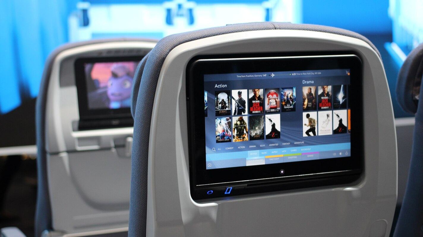 Airlines have sought to increase their in-flight entertainment options for travelers