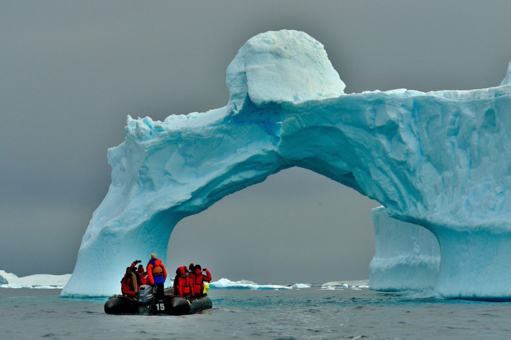 Adventure Tourism in Antarctica.