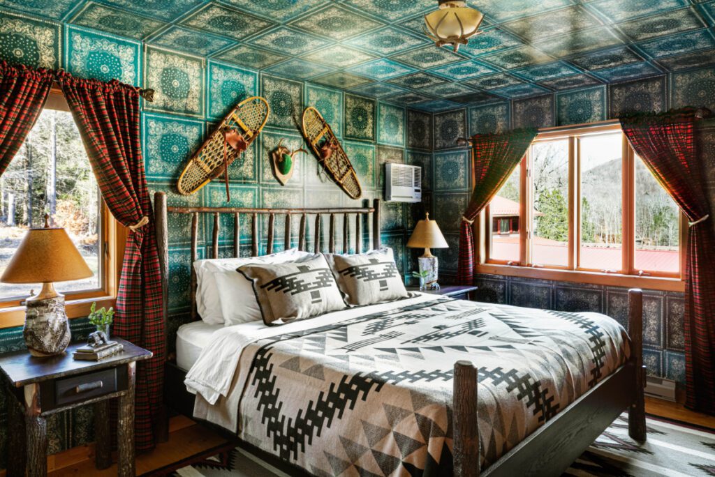 One of the guestrooms at the Urban Cowboy Catskills. Source: Urban Cowboy.