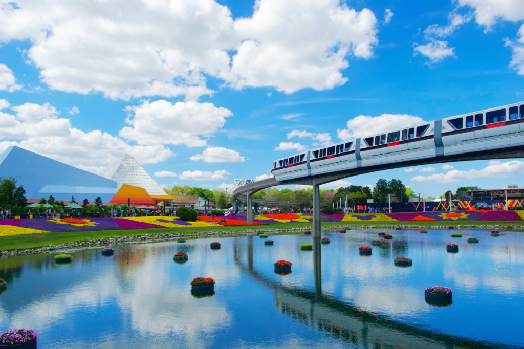 A view of Disney World, Orlando Florida.