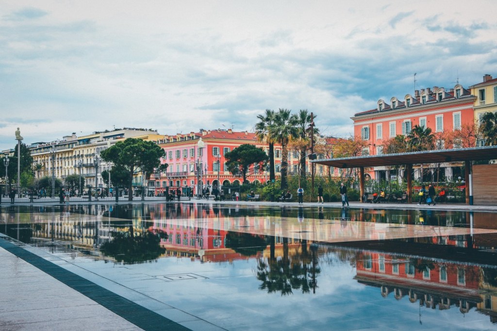 A view of Nice, France.