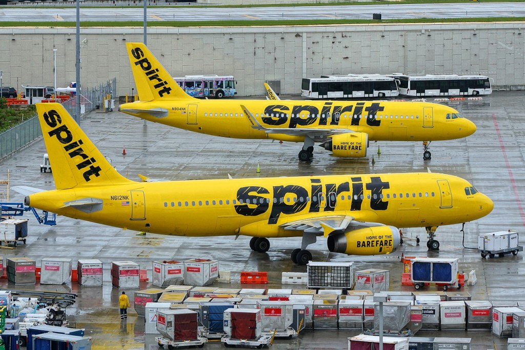 Spirit Airlines jets