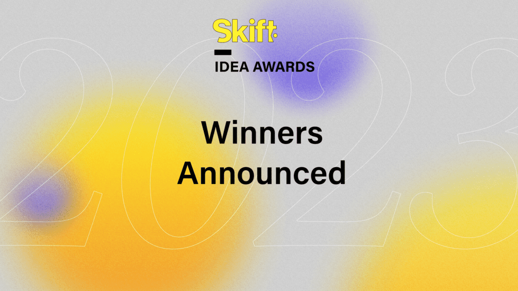 Skift IDEA Awards 2023: maak kennis met de winnaars