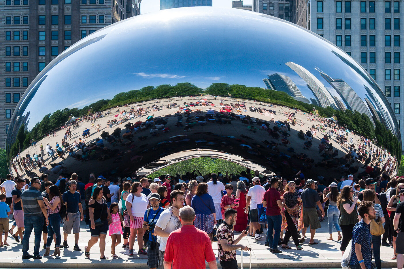 Chicago has seen a boom in visitors this month thanks a series of major events the city has hosted.