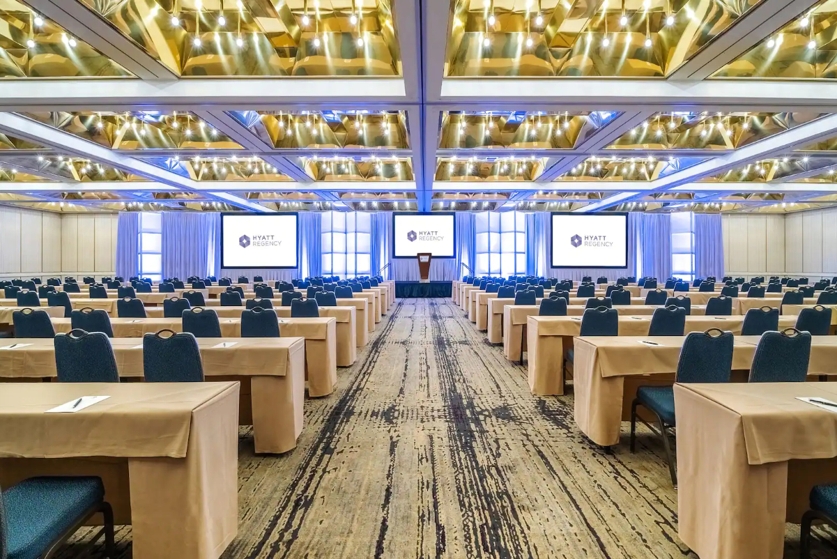 The Hyatt Regency Miami is a venue used for group events and conferences. Source: Hyatt.