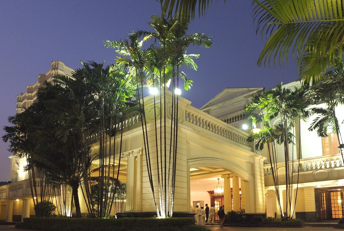 Reliance paid nearly $100 million for a controlling stake in Mandarin Oriental New York last year. Pictured is The Oberoi Grand Kolkata Hotel.