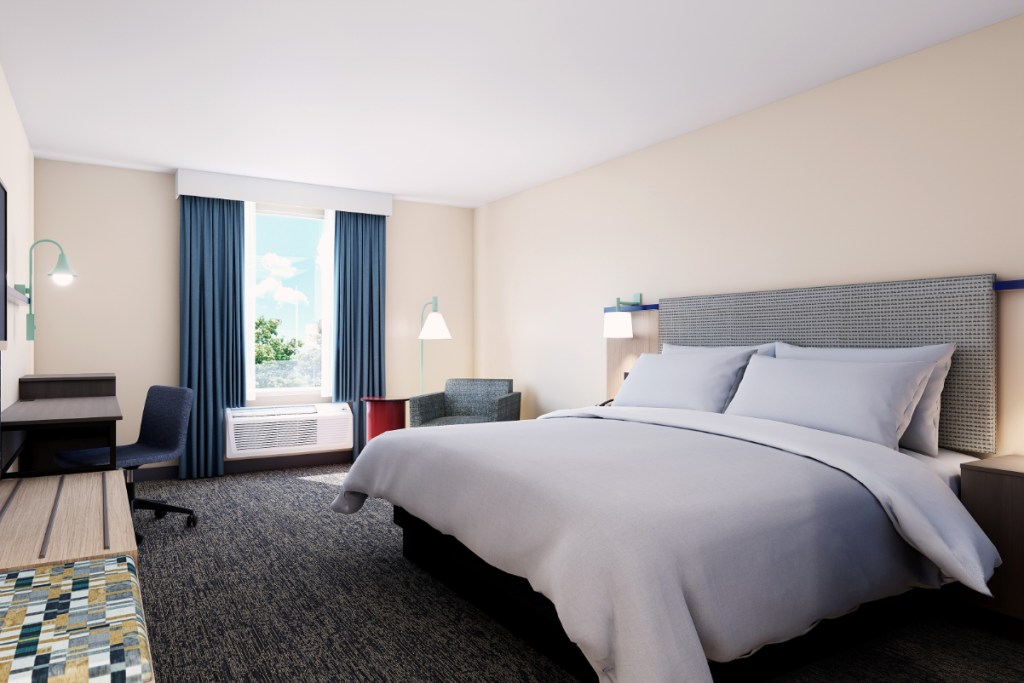 RISE garner Ihg brand guest rooms king 2023