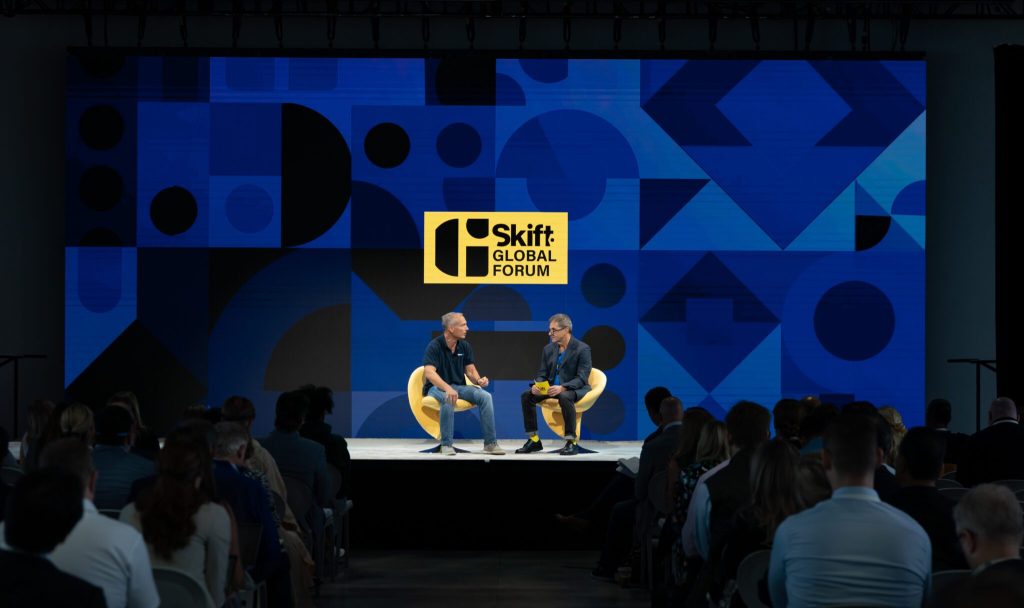 Booking Holdings CEO Glenn Fogel at Skift Global Forum 2022