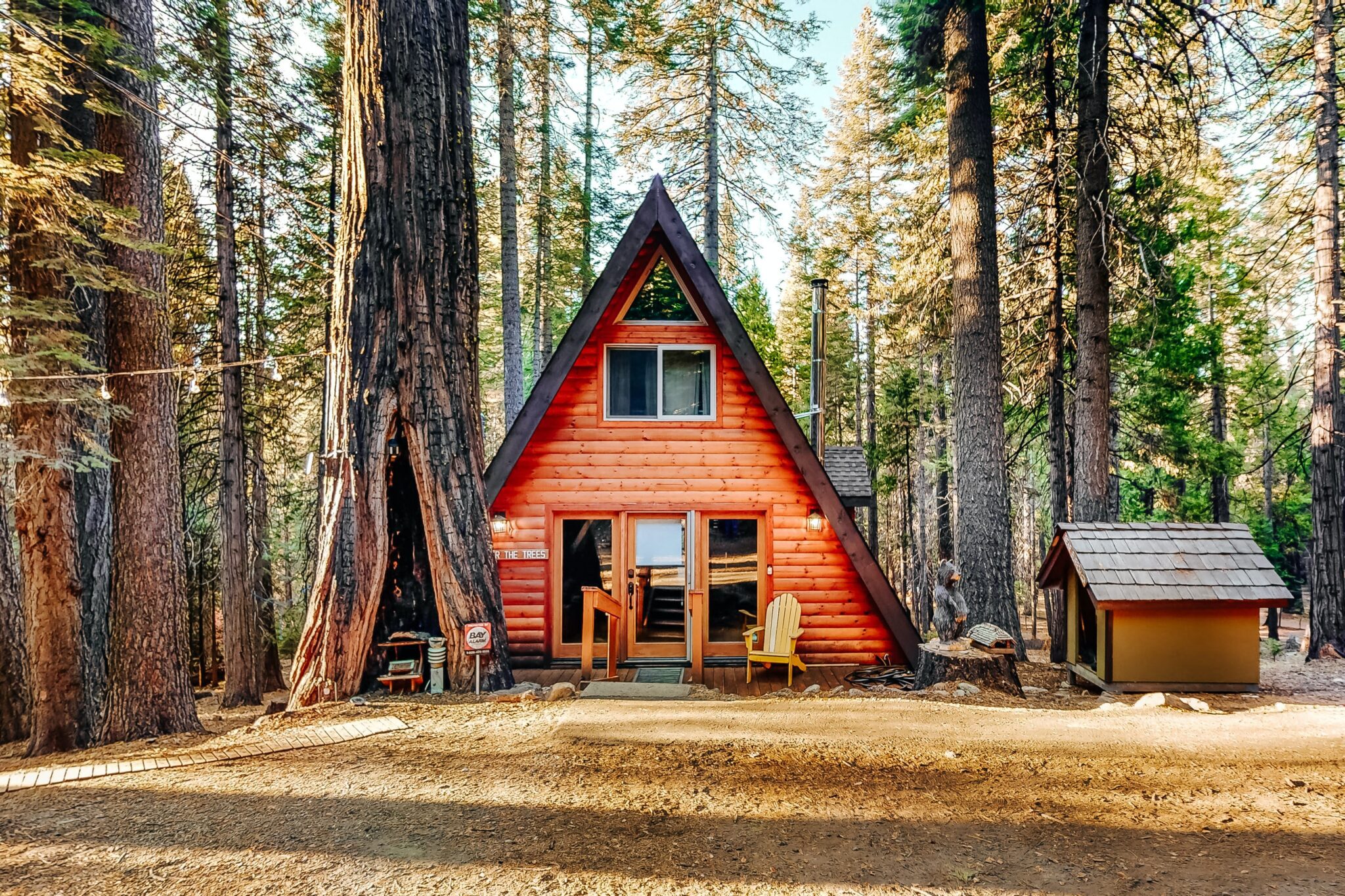 A vacation rental that was listed on Vacasa in Camp Connell, California.