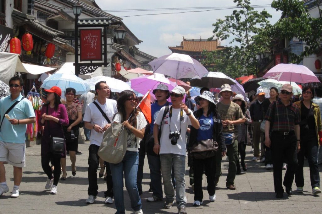 Chinese tourists