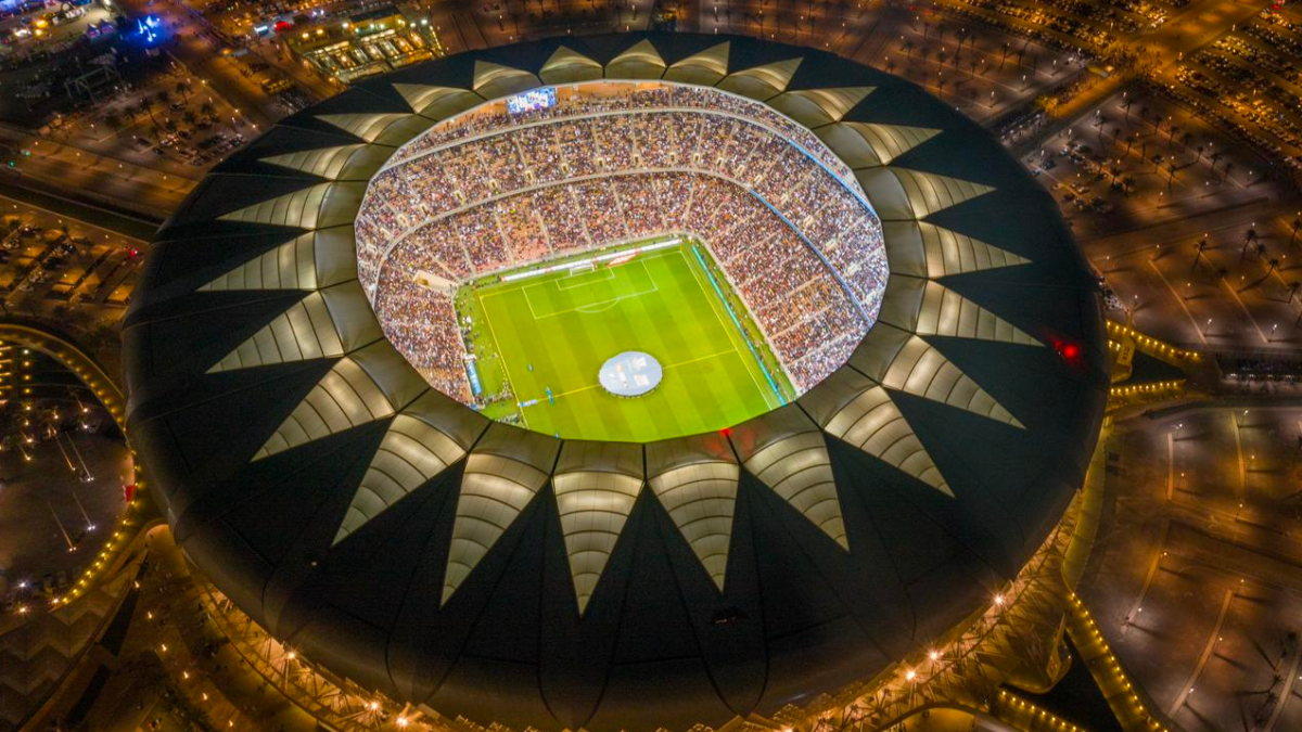 King Abdullah Stadium. Supplied