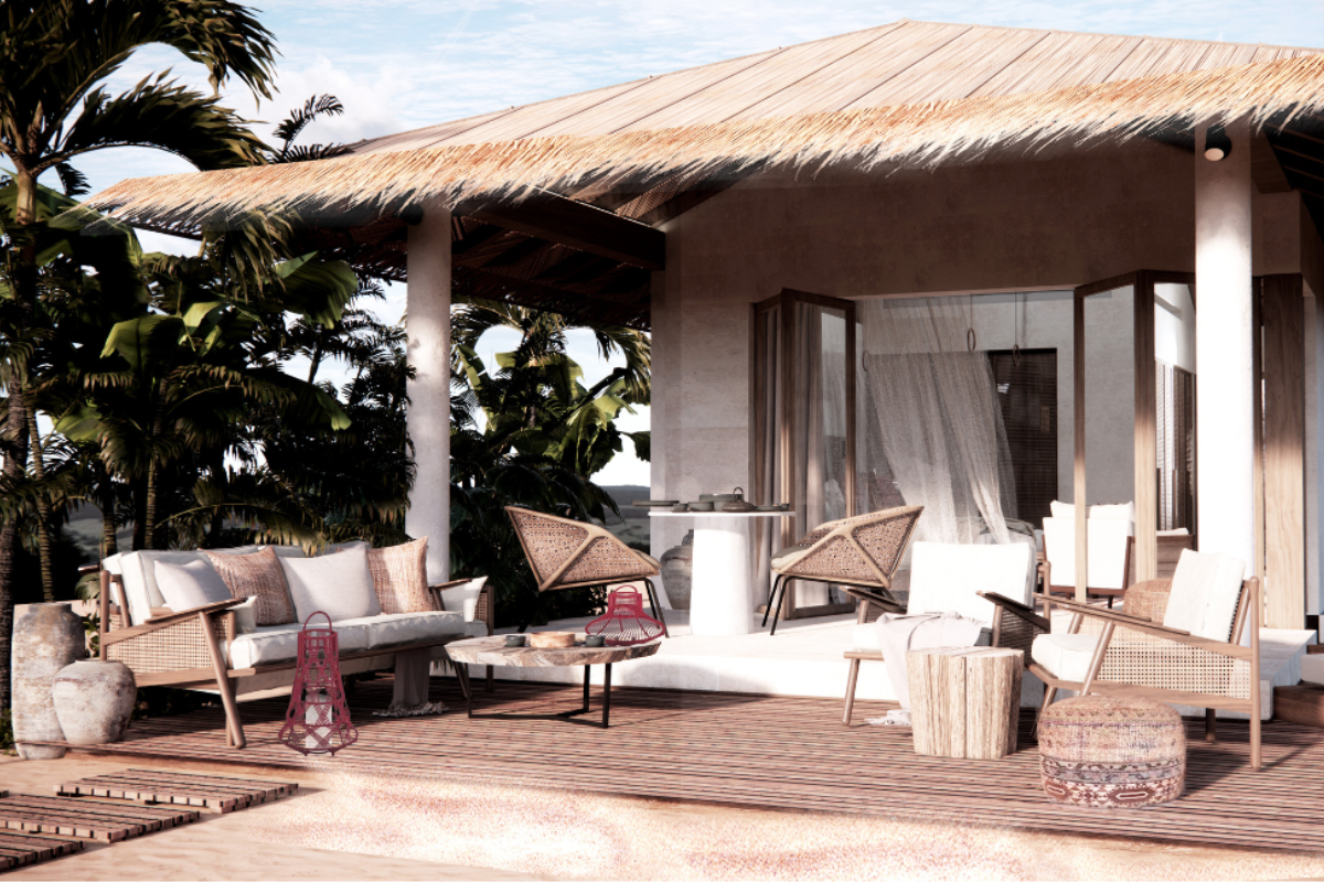 Rendering of Thuwal Private Retreat. 