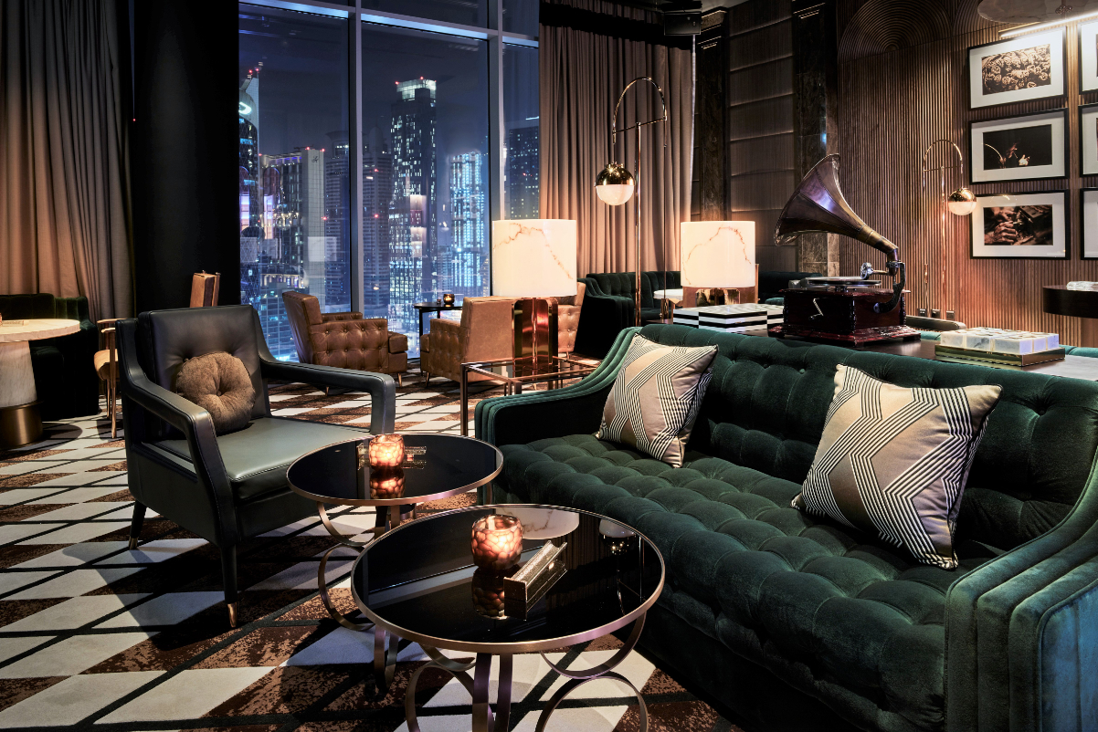 Waldorf Astoria Dubai International Finance Centre – Cigar Lounge. Source: Hilton.
